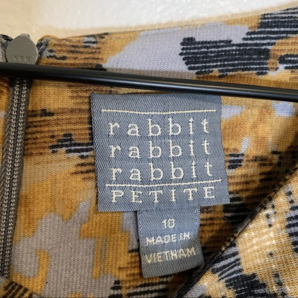Rabbit Rabbit Rabbit Petite Paisley Stretch Dress - Picture 4 of 11